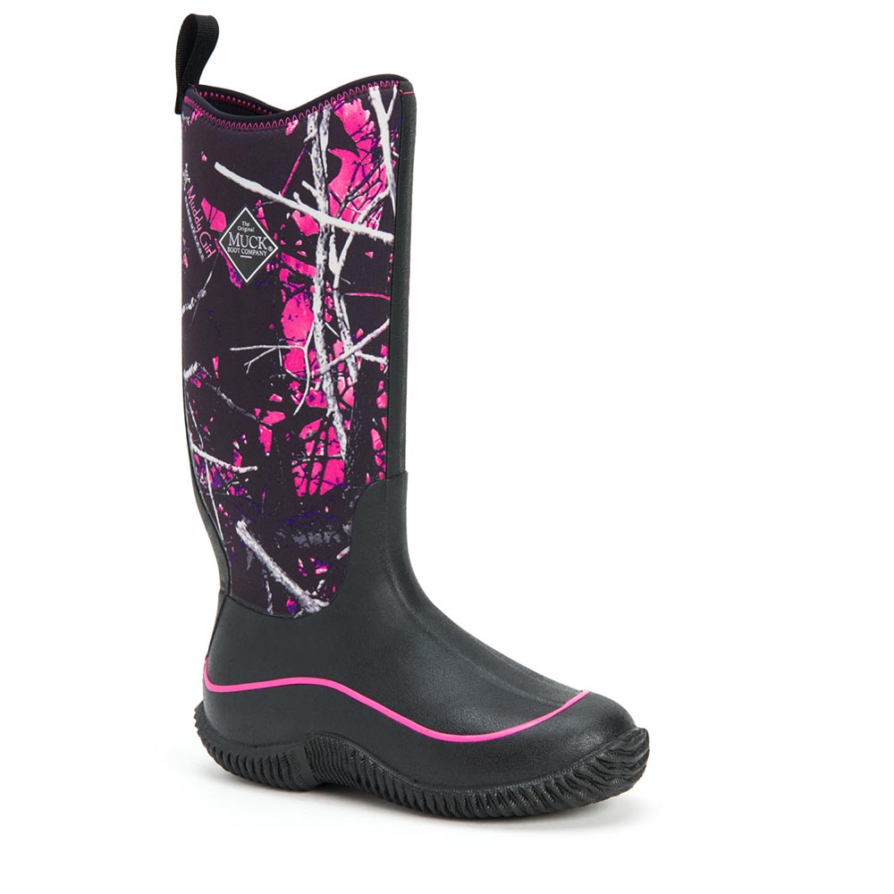 Muck Boots HAWMSMG Women's Hale Multi Season Boot Black/Muddy Girl