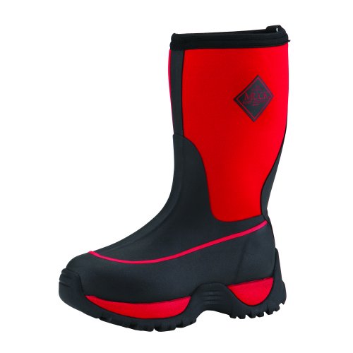 The Muck Boots Kid's Rugged Outdoor Sport Boot (Red / Black) are stylish and comfortable kids