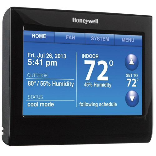 Honeywell Wifi Thermostat with voice control rth9590wf1003u