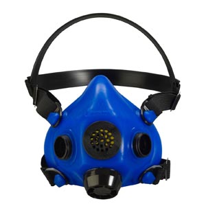 Honeywell North Blue Half Mask Respirator with Speech Diaphragm, Small