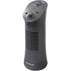 Honeywell HY-201 Mini Tower Cool and Refresh Fan with Febreze Freshness - Graphite