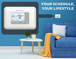 Honeywell Home RTH6360D1002 5-2 Day Programmable Thermostat