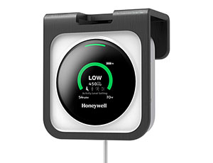 Honeywell air monitor - air quality measurements