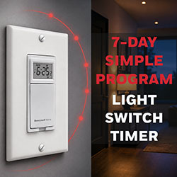 honeywell programmable light switch timer for honme