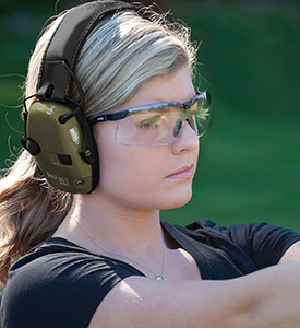 Honeywell hearing protection, shooting range earmuffs