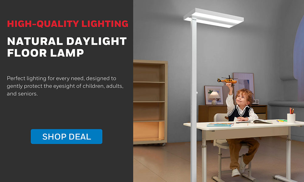 honeywell floor lamp - smart lighting