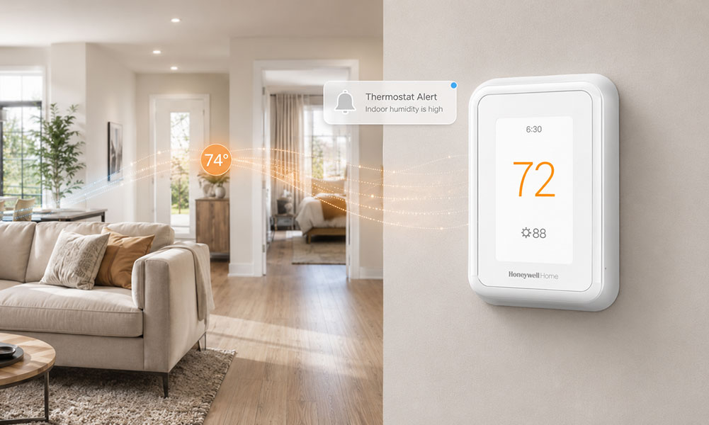 honeywell home smart thermostats a diy installation
