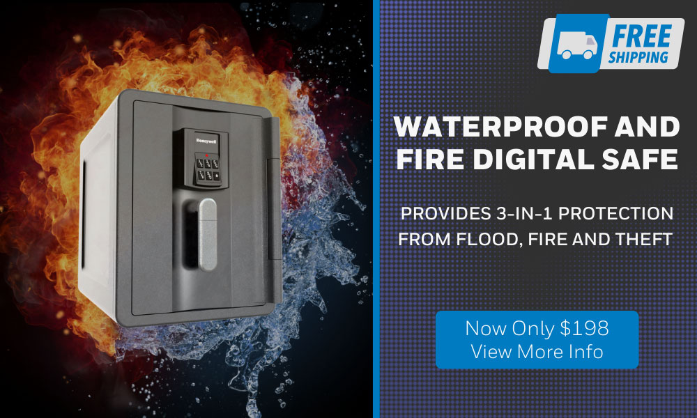 honeywell water and fire safe
