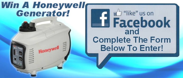 Win a Honeywell Portable Generator at HoneywellStore.com