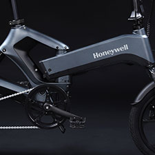 Honeywell Dasher Electric Foldable Bike - Silver