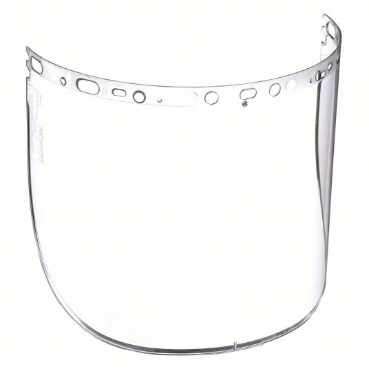 Honeywell Protecto-Shield 8 1/2 X 15 X .07 in. Clear Propionate Individially Poly-Bagged Faceshield - 11390064