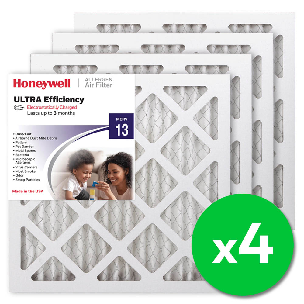Nordic Pure 12x12x1 Exact MERV 12 Pleated AC Furnace Air Filters 4 Pack 
