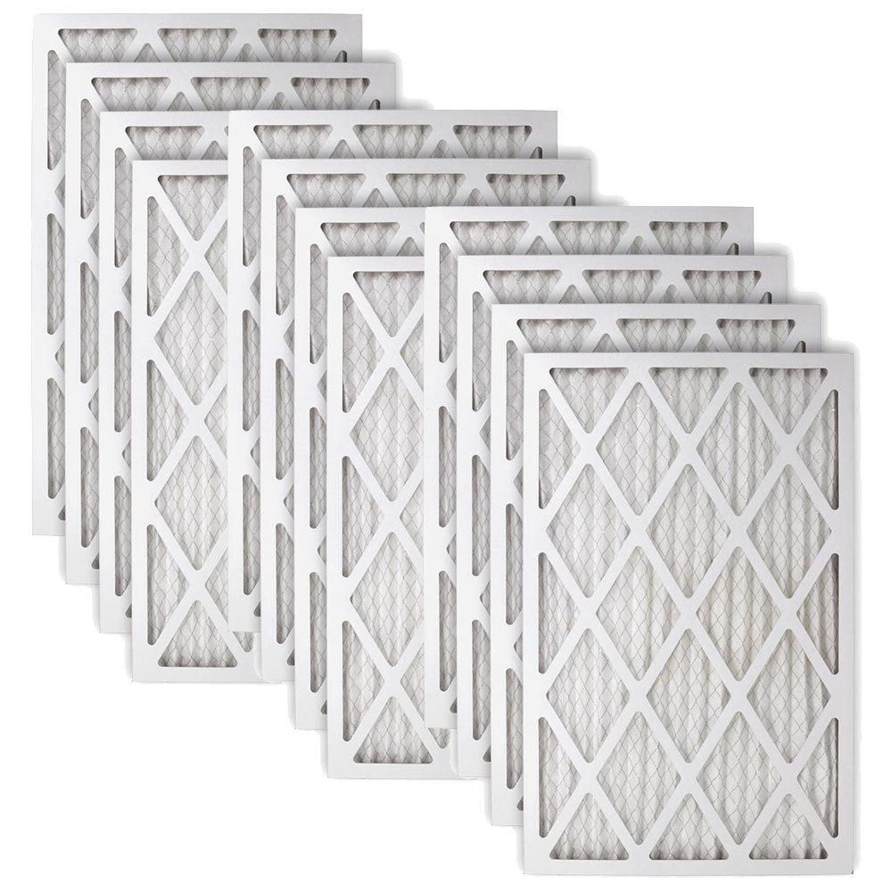 Honeywell 16x25x1 High Efficiency Allergen MERV 11 Air Filter, 12 Pack