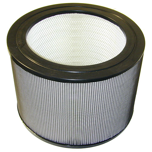 Circular hepa outlet filter