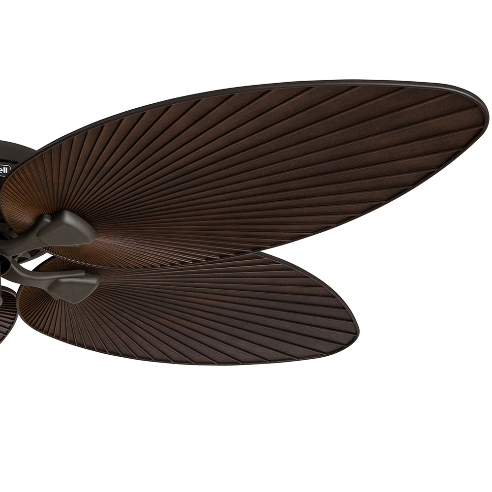 Honeywell Palm Island Ceiling Fan, Bronze Finish, 52 Inch - 50207