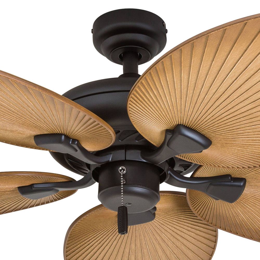 Honeywell Palm Valley Ceiling Fan Bronze Finish 52 Inch 50505