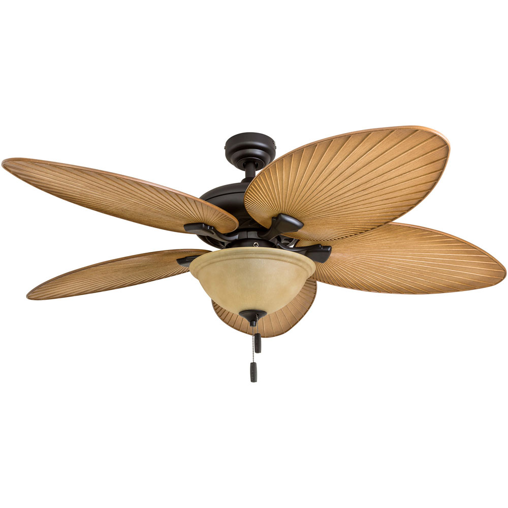 Honeywell Palm Valley Ceiling Fan, Bronze Finish, 52 Inch - 50507