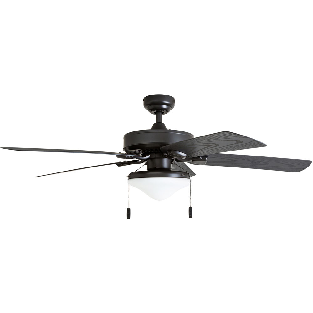 LED Indoor/Outdoor Bronze Ceiling Fan Home Decorators Collection Bromley 52 in 