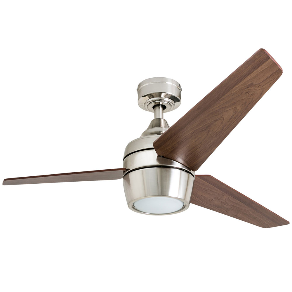 Honeywell Eamon Ceiling Fan Brushed Nickel Finish 52 Inch