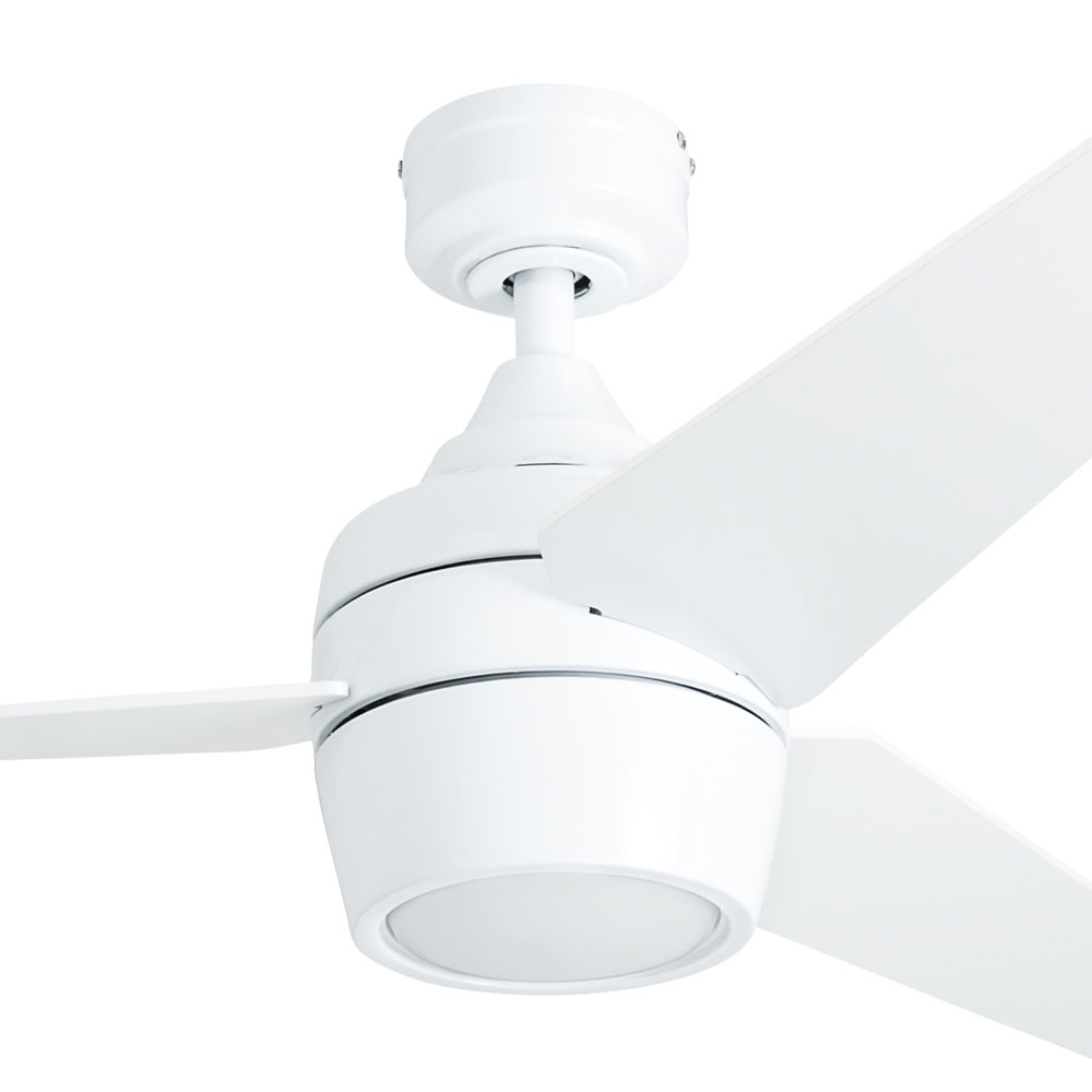 Honeywell Eamon Ceiling Fan White Finish 52 Inch 50605