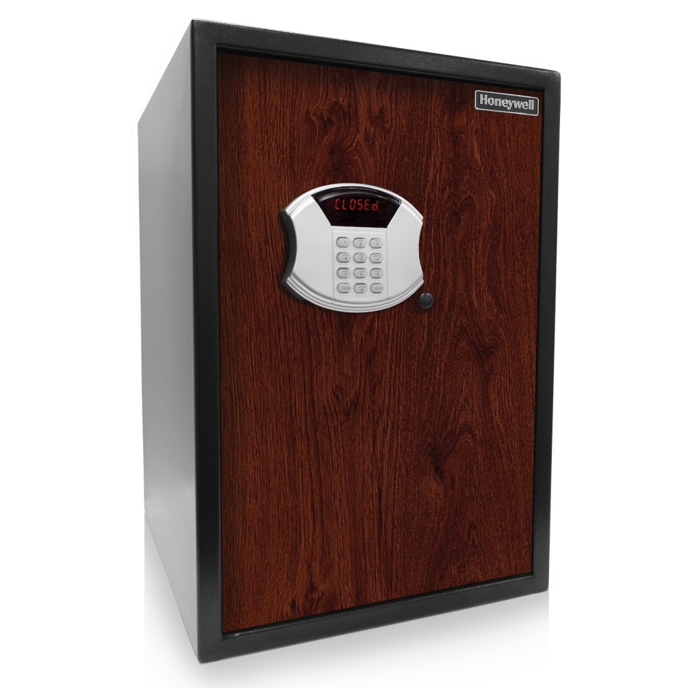Honeywell 5107SA Digital Security Safe with Depository Slot and Faux Wood Door Panel, Cherry (2.87 Cu Ft.)