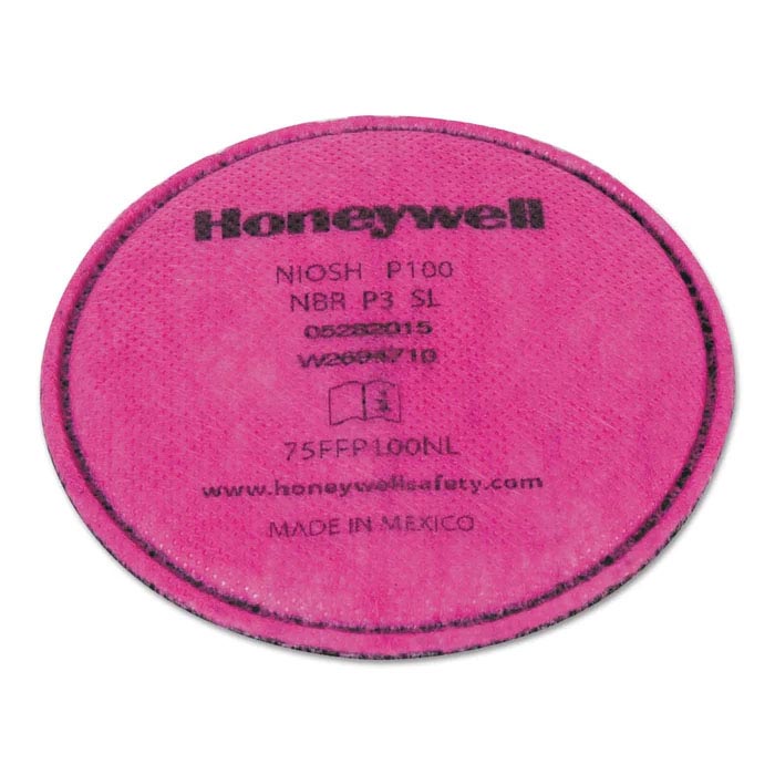 Honeywell North Flexible, Low Profile P100 Filter with Odor Relief, 2 Pack - 75FFP100NL