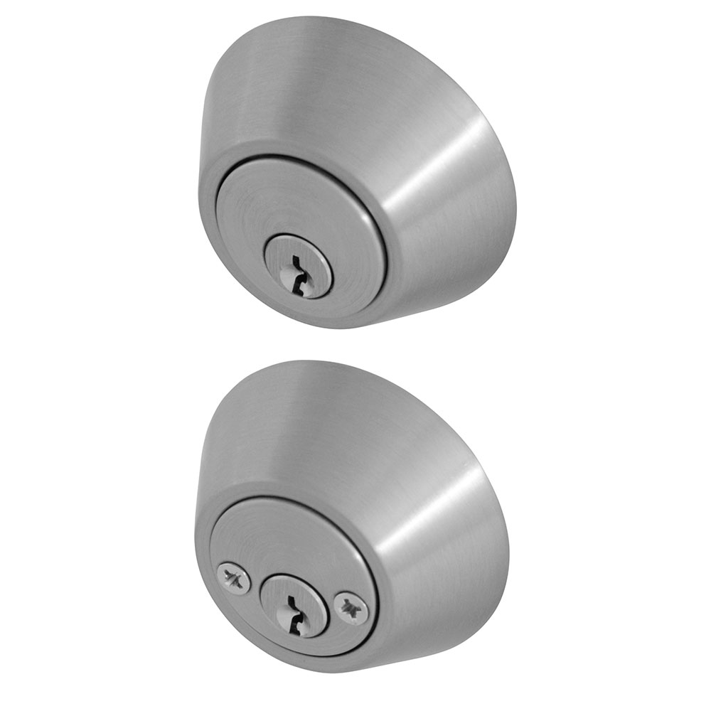 Honeywell Double Cylinder Deadbolt, Satin Nickel, 8112309