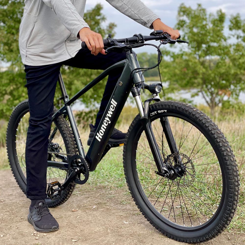 Erfgenaam morgen spuiten Honeywell Electric Mountain E-Bike, El Capitan in Grey - 98002 | Honeywell  Store