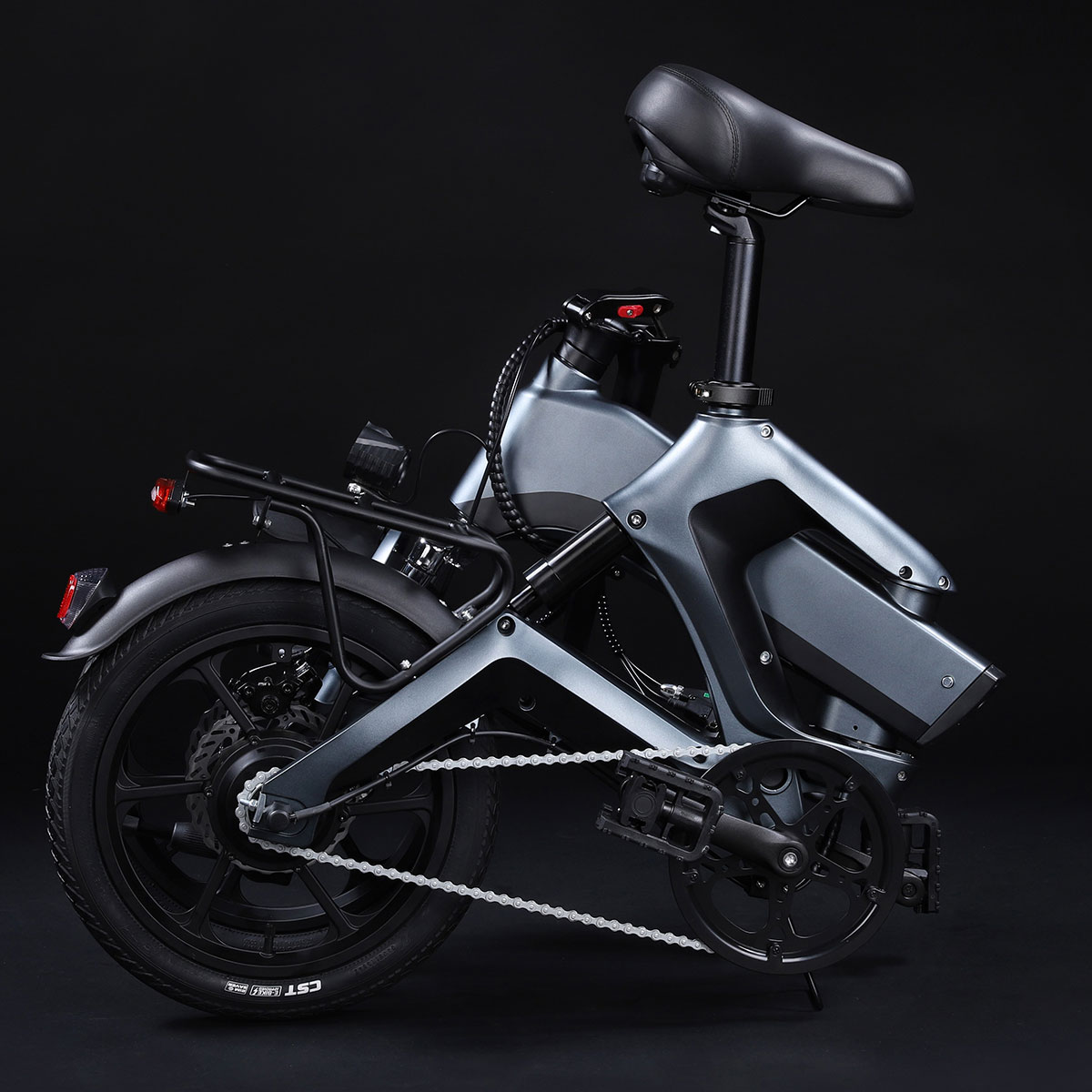 Honeywell Dasher Electric Foldable Bike - Silver