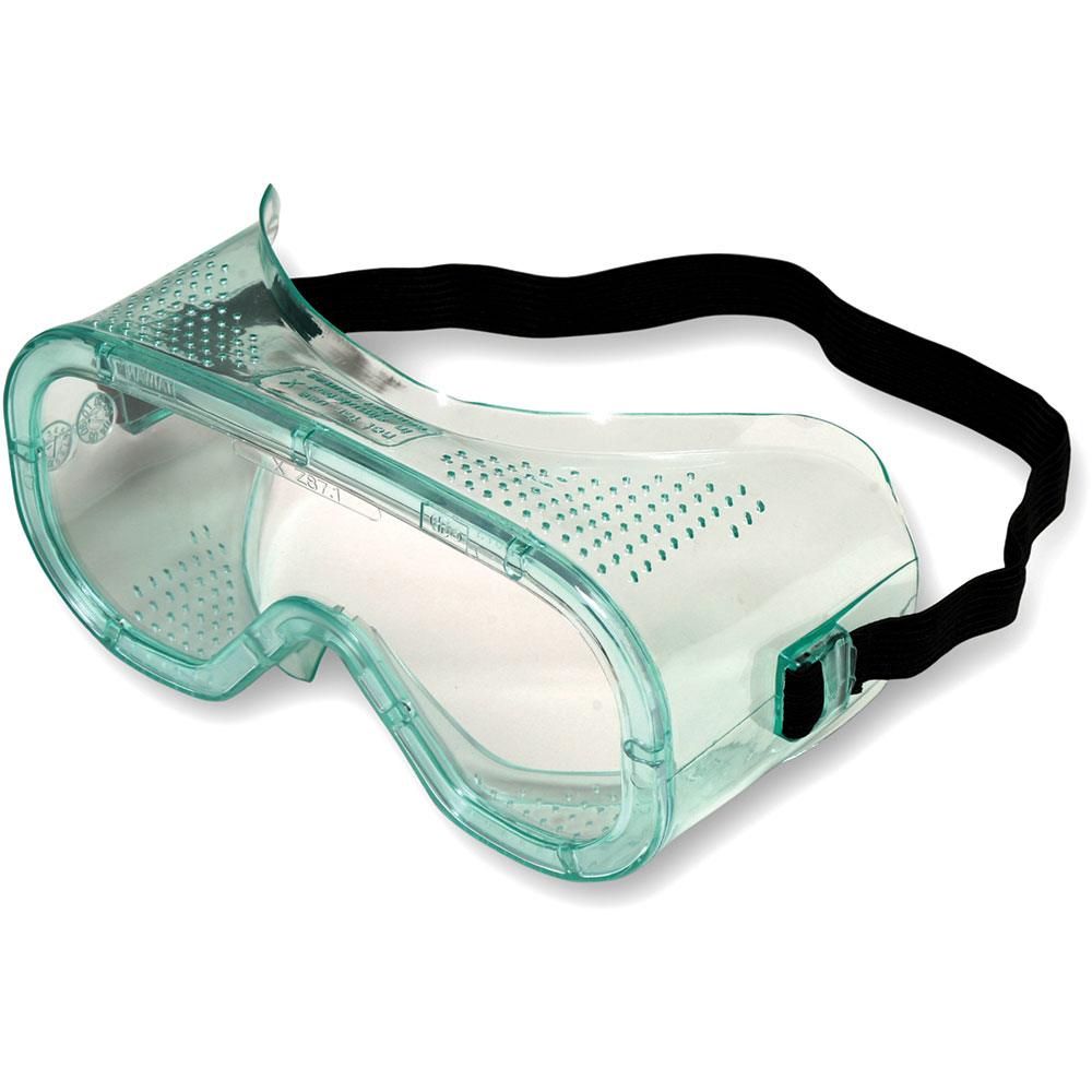 Uvex by Honeywell Impact Goggle with Transparent Green/Clear Lens - A610I Series