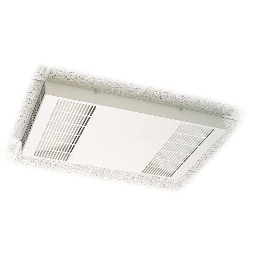 Honeywell F111C1003W-3S, 825 CFM, Ceiling-Mounted, Commercial Media Air Cleaner, 99.97% HEPA Filter & CPZ, White 120V