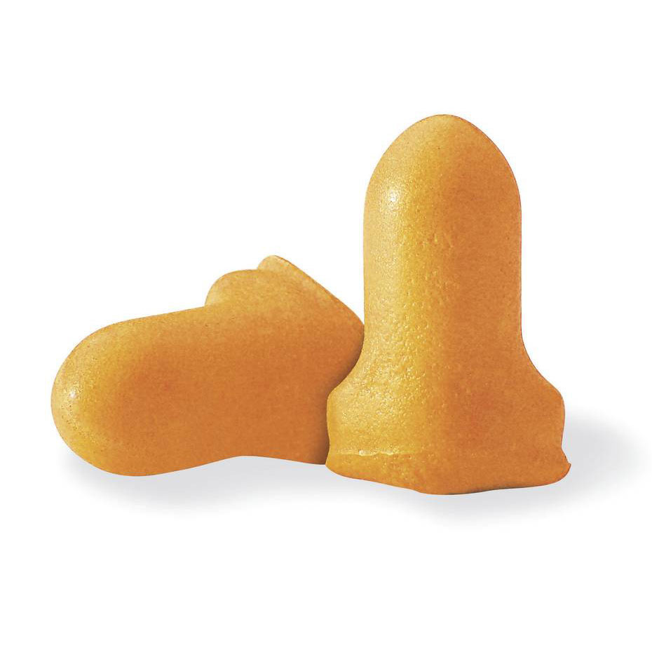 Howard Leight by Honeywell Leight Plugs Low Pressure Single-Use Foam Earplugs - 5 Pair with Carrying Case - R-01517