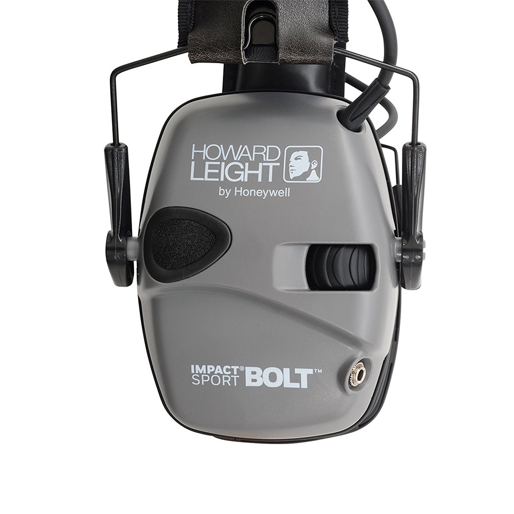 Howard Leight R02232 Impact Sport Bolt Electronic Earmuff Gray for sale online