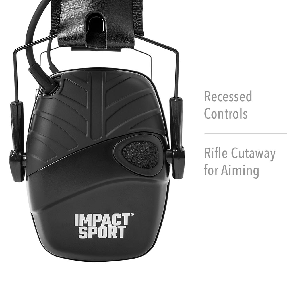 Howard Leight by Honeywell Impact Sport Electronic Shooting Earmuff -  R-02528