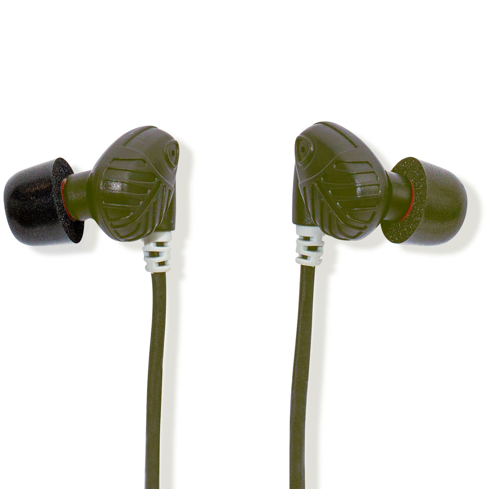 IMPACT SPORT ELECTRONIC EARMUFF MEDIUM LARGE OD GREEN