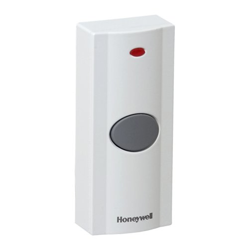 Honeywell Home RPWL200A1008/A Portable Door Chime Surface Mount Push Button