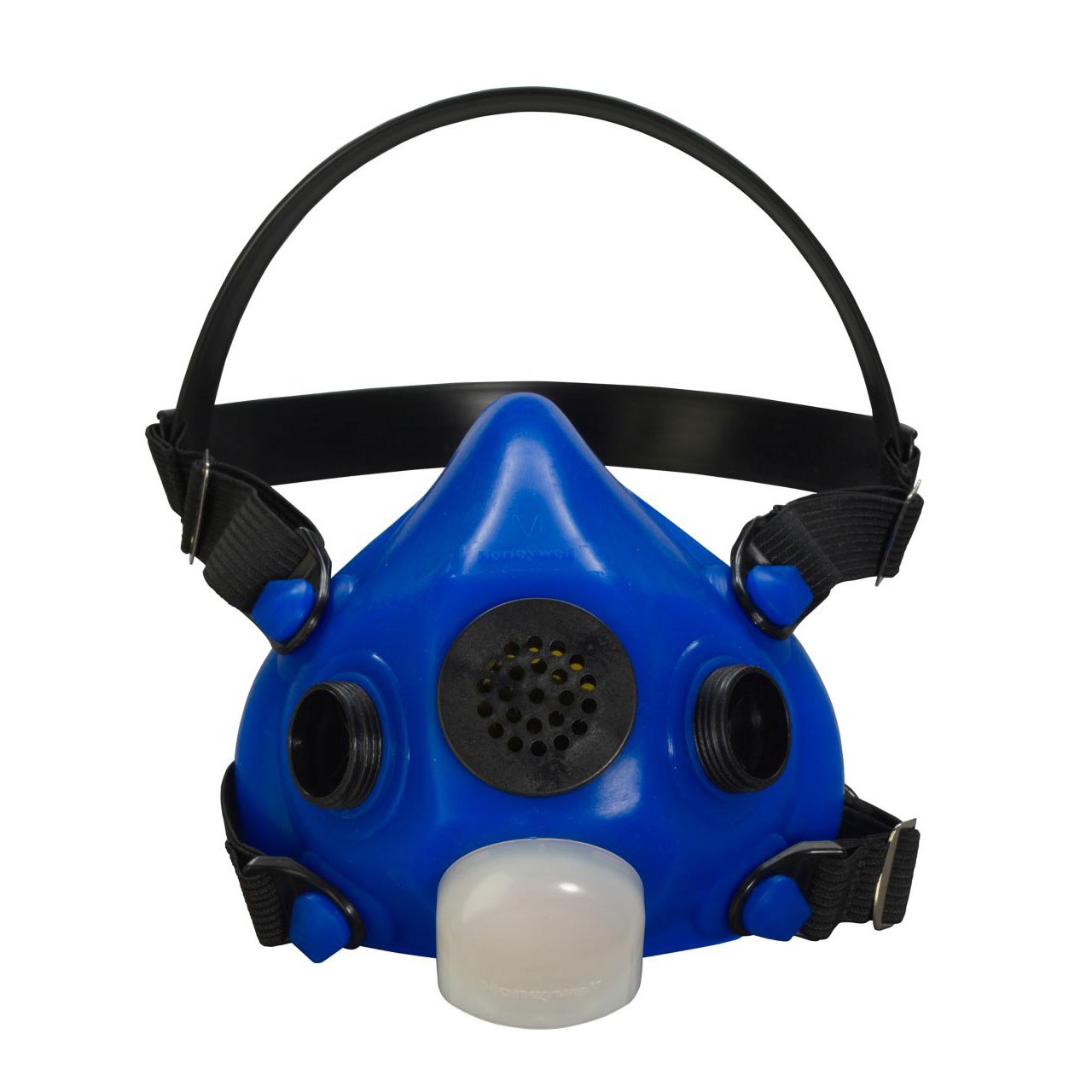 Honeywell North RU85004L Blue Half Mask Respirator with Speech Diaphragm Diverter Exhalation Cover