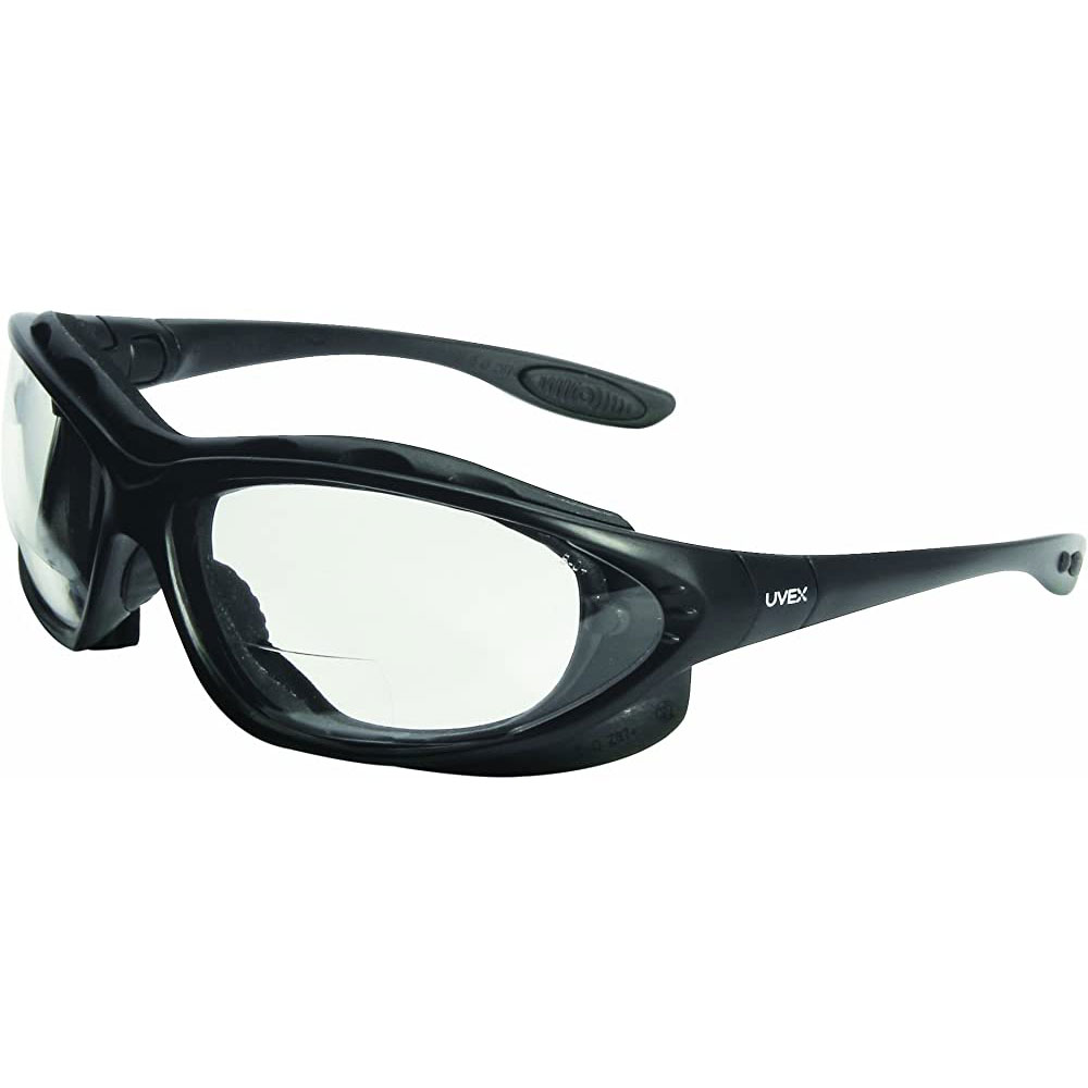 UVEX by Honeywell Seismic Safety Eyewear, Black - S0663X