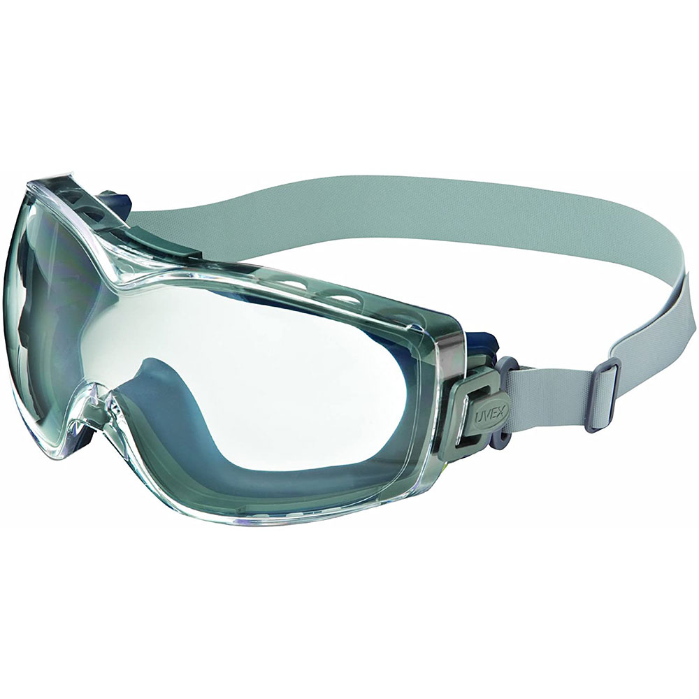 UVEX by Honeywell Stealth OTG Safety Goggles with Anti-Fog/Anti-Scratch Coating - S3970D