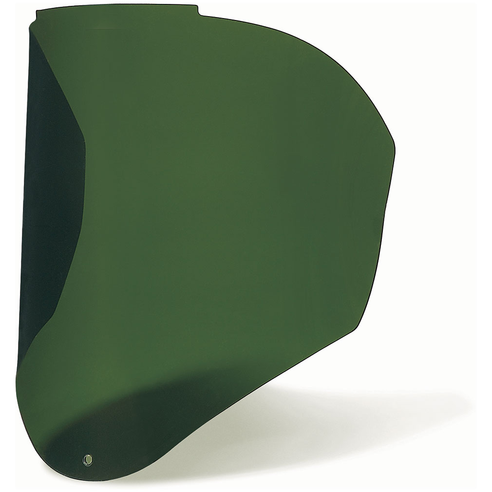 UVEX by Honeywell Bionic Green Shade 3 Uncoated Polycarbonate Faceshield - S8560