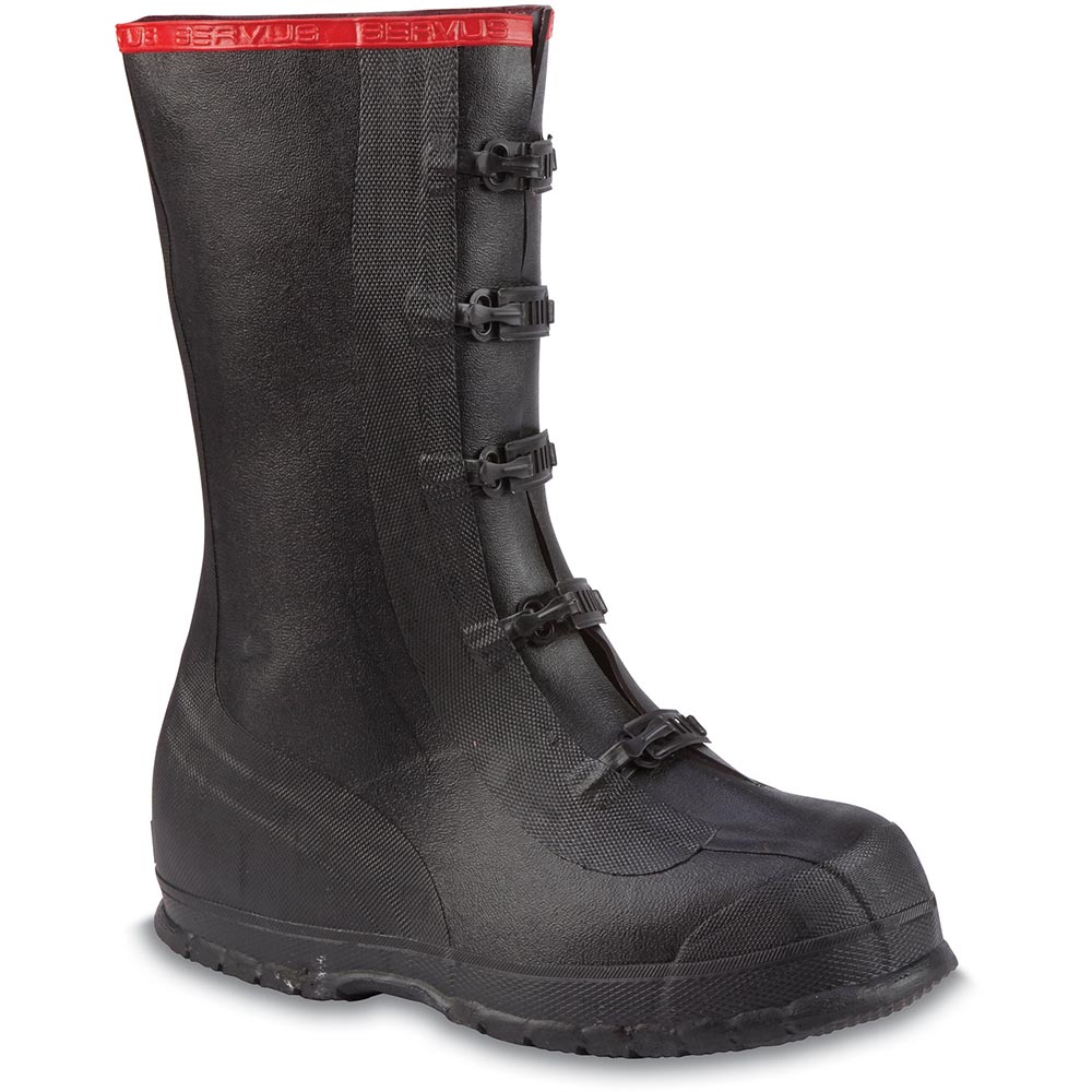 men's 5 buckle rubber boots