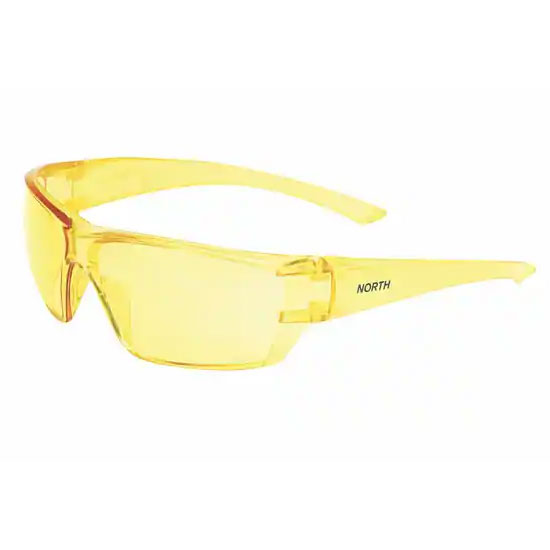 North by Honeywell Conspire Safety Eyewear, Matte Amber - XV402