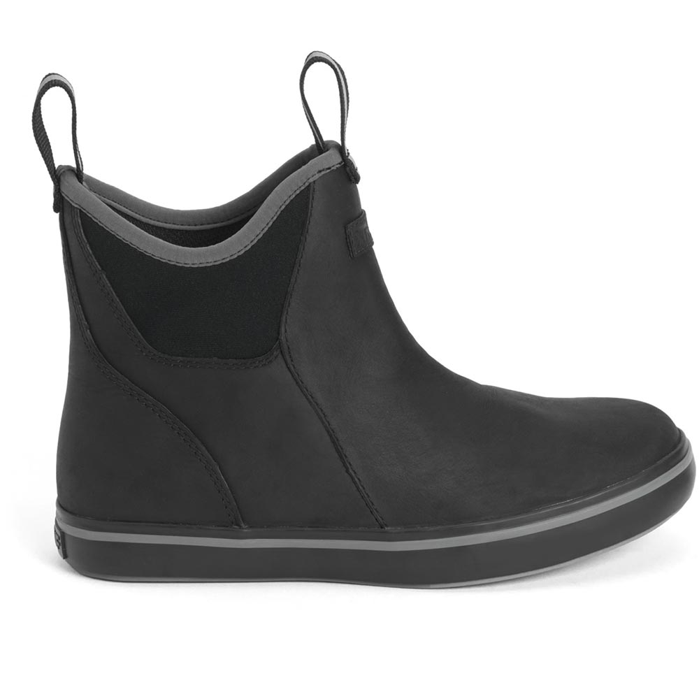 Xtratuf Leather Ankle Deck Boot, Black 