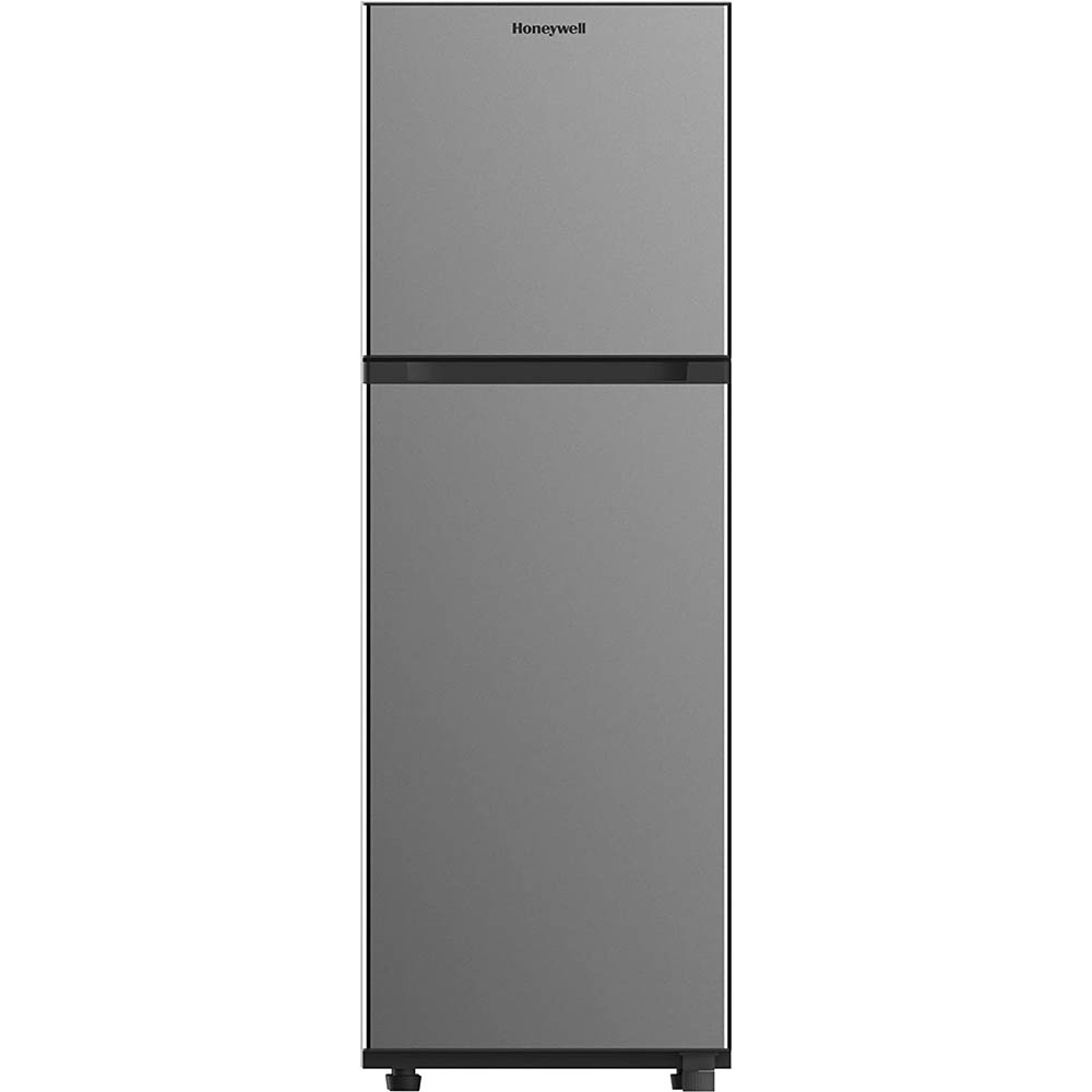 Honeywell 1.6 Cu. ft. Compact Refrigerator in Stainless Steel with Freezer