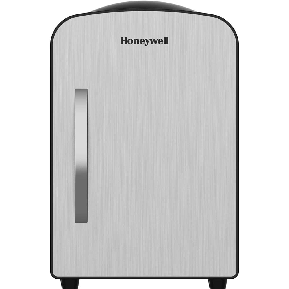 Honeywell 3.1 Cu Ft Compact Refrigerator, 2 Door Mini Fridge with Freezer,  Stainless Steel - H31MRS