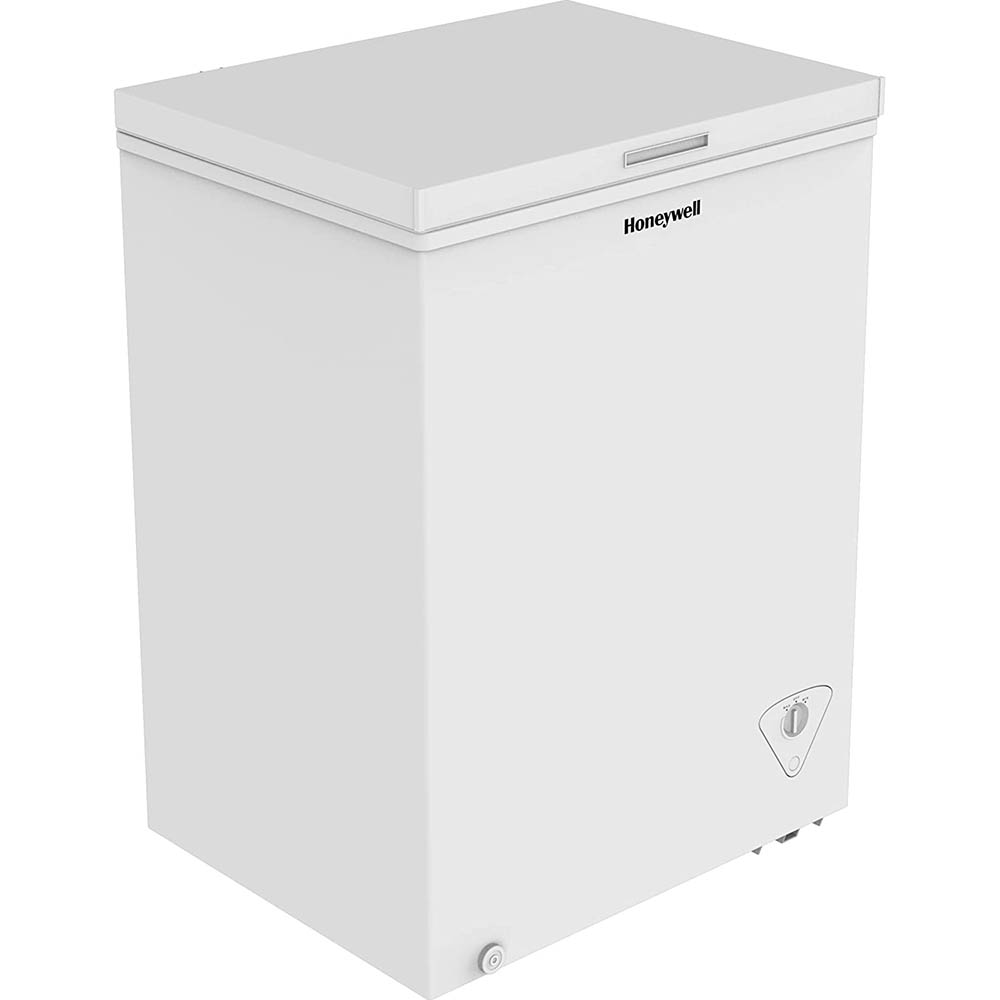 5 Cubic Feet Chest Freezer Energy-Saving Compact Deep Freezer w/Storage  Basket