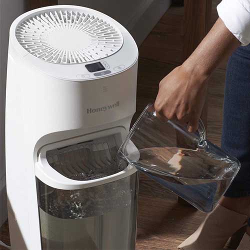 Honeywell Hev615w Top Fill Tower Humidifier, White