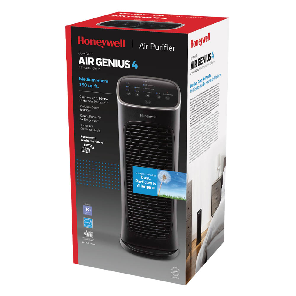 Honeywell Compact AirGenius 4 Air Cleaner/Odor Reducer