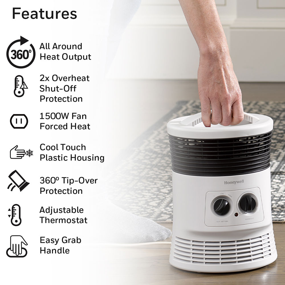 360˚ Surround Heater + Fan