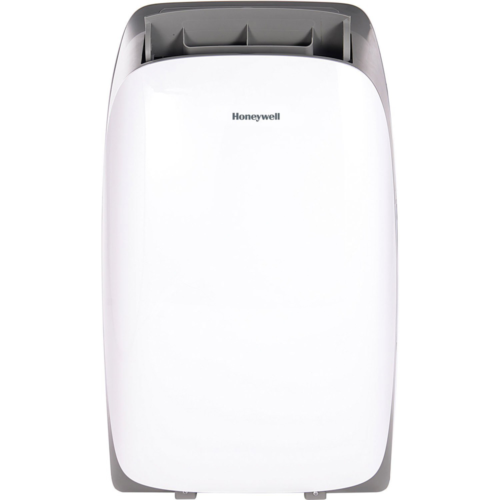 Honeywell HL14CESWG Portable Air Conditioner 14,000 BTU Cooling, LED Display, Single Hose (White-Grey)